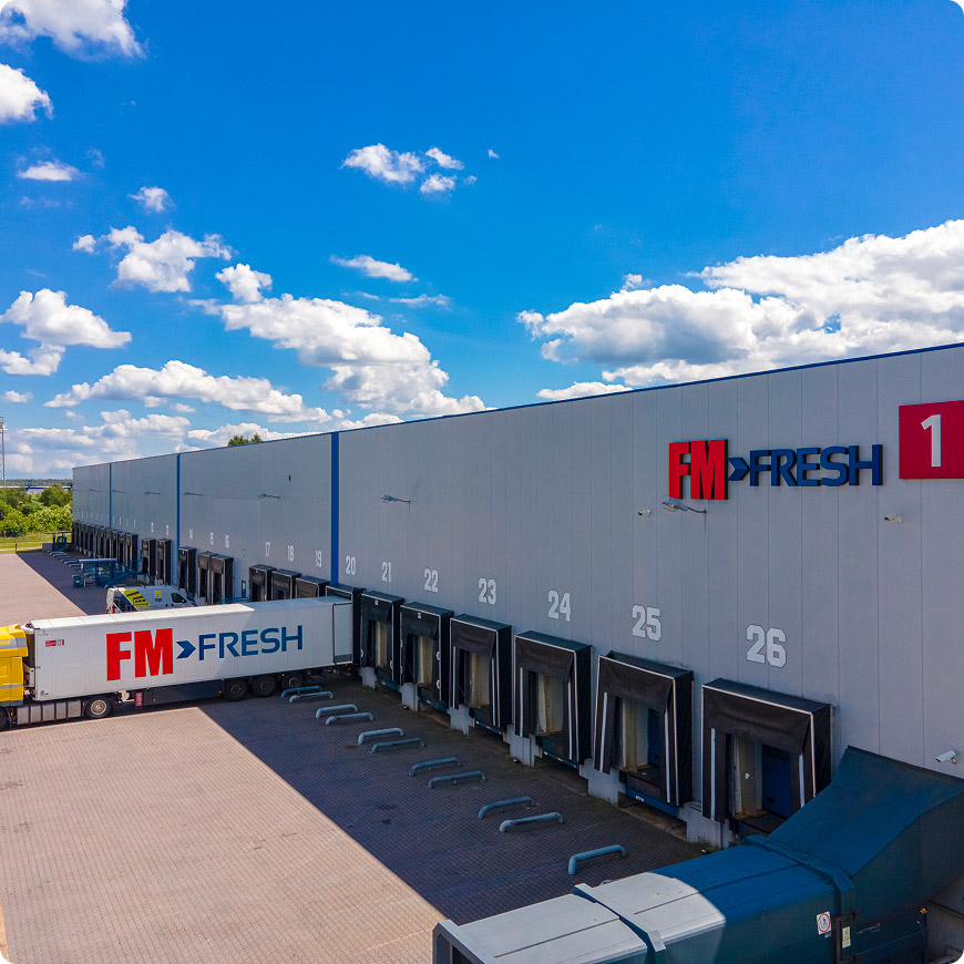 Section-1-Transporting-fresh-produce - FM Fresh truck and FM Fresh warehouse