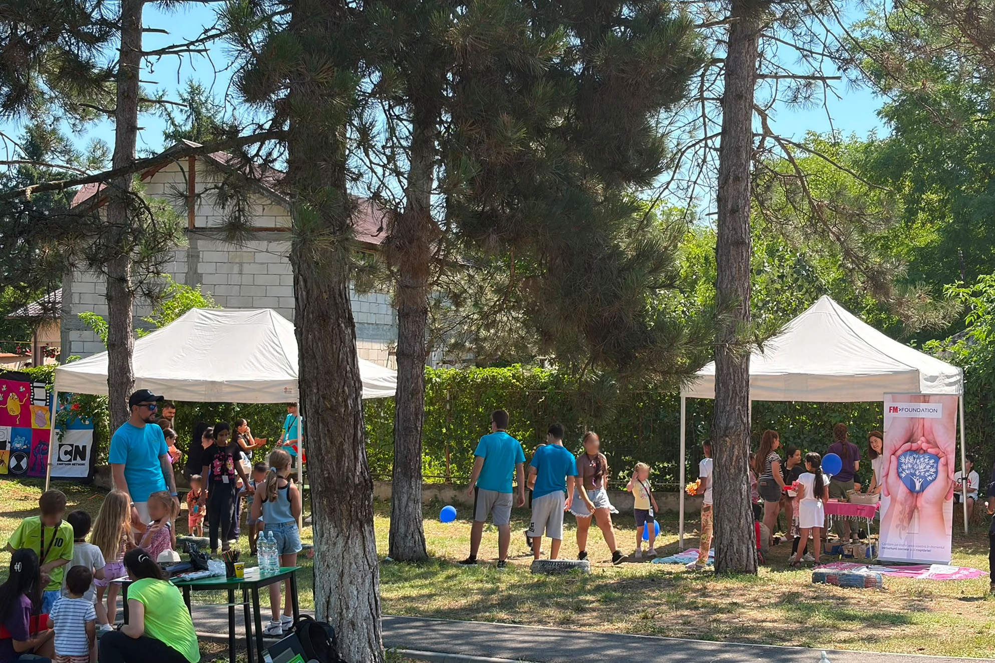 A weekend organised by staff, offering a range of activities for children